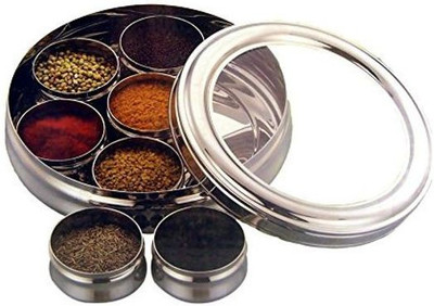 Butterfly Stainless Steel Spice/ Masala Box No-1 1 Piece Spice Set(Steel)
