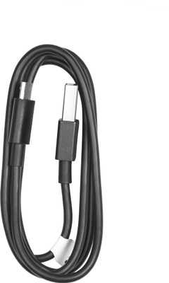 Mi 120 cm 1.2 m Micro USB Cable(Compatible with Mobile phones, Black, One Cable)