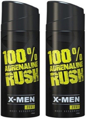 

X-Men Electrify Deodorant Deodorant Spray - For Men(300 ml, Pack of 2)