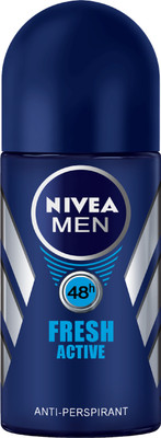 Nivea Men Fresh Active Deodorant Roll-on - For Men(50 ml) available at flipkart for Rs.165
