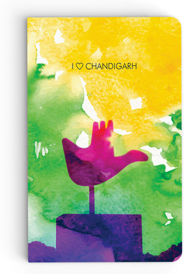 

inkFlap A5 Notebook(Premium Designer Notebook - I Love Chandigarh, Varicoloured)