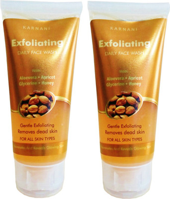 Karnani Deeva Exfoliating Face Wash (Herbal) (Pack of 2) Face Wash(60 ml)