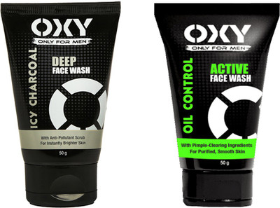 OXY ACTIVE FACE WASH+ICY CHARCOAL DEEP Face Wash(100 g)