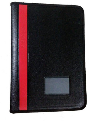 ART ME Leather Document Bag(Set Of 1, Black, Red) available at flipkart for Rs.244