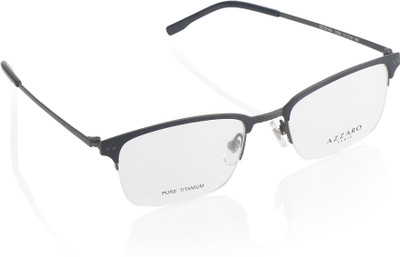 

Azzaro Half Rim Rectangle Frame(51 mm