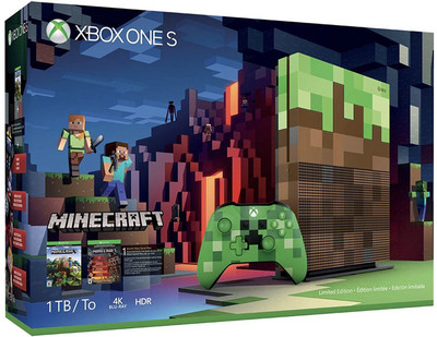 

Microsoft Xbox One S 1 TB with Minecraft(Multicolor)
