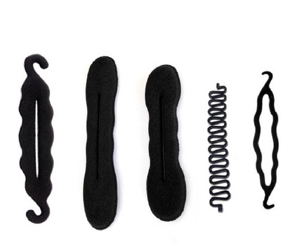 

Beauty Lifestyle magic puff Hair style Hair Accessory Set(Black)