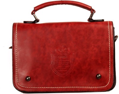 

Louise Belgium Hand-held Bag(Red)