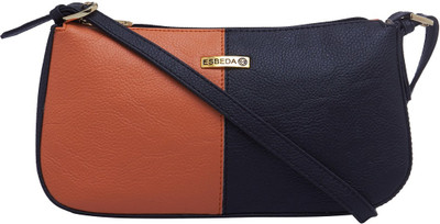 

ESBEDA Hand-held Bag(Orange, Black), Black;orange