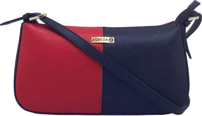 

ESBEDA Hand-held Bag(Red, Black), Black;red