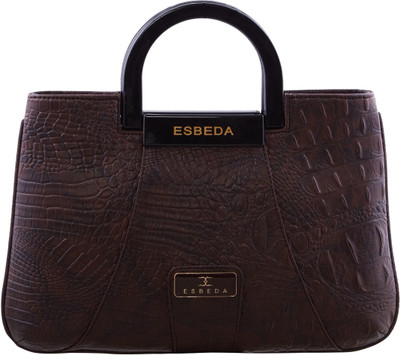 ESBEDA Hand-held Bag(Brown, Black), Black;brown