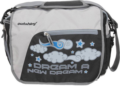 

Outshiny Messenger Bag(Black, Grey)