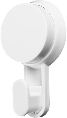 

Three Secondz Suction Wall Hook Removable Vacuum Suction Cup Holder Towel Hanger 1 - Pronged Hook(Multicolor)
