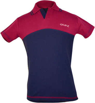 

Gkidz Boys Solid Cotton T Shirt(Maroon, Pack of 1, Navy