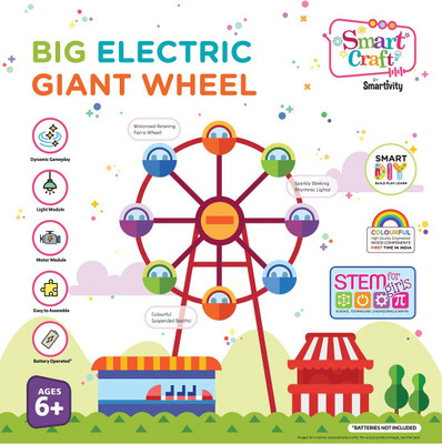 

Smartivity Big Electric Giant Wheel(Multicolor)