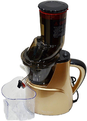 

Premsons Slow Juicer The Original Cold Press Big Mouth 150 W Juicer(Gold, 1 Jar)