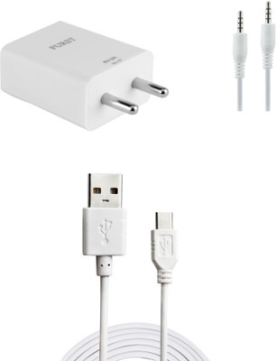 Furst Wall Charger Accessory Combo for Huawei Honor 8 Pro White Furst Mobiles Accessories Combos