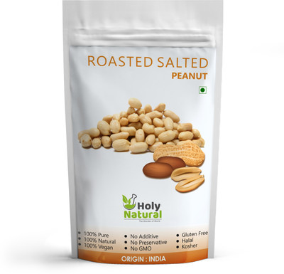 

Holy Natural Roasted Salted Peanut - 1 KG Assorted Nuts(1 kg, Pouch)