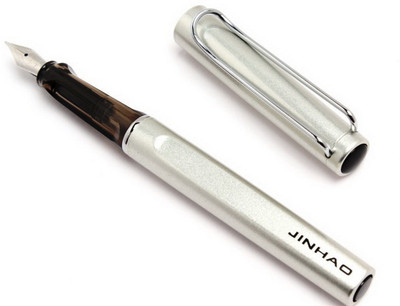 

Jinhao NEW JINHAO 599 ALSTAR DESIGNER SILVER FOUNTAIN PEN Fountain Pen