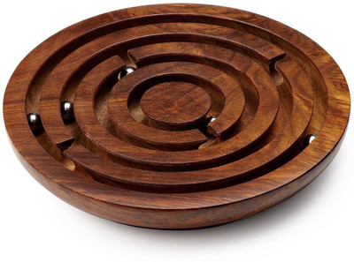 

De Wooden Labyrinth Game(1 Pieces)
