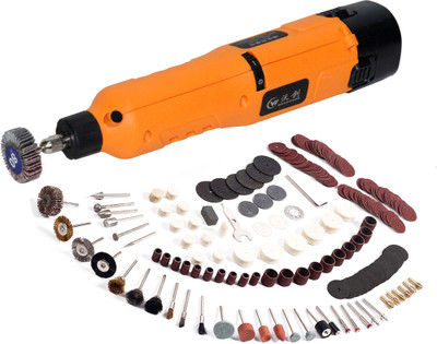 

Digital Craft Professional Portable 12V Cordless Die Grinder Kit With 163 Pcs Grinding Accessories Tool Kit. Rotary Tool(3 mm)