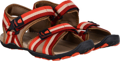 Lancer Men Brown Sports Sandals