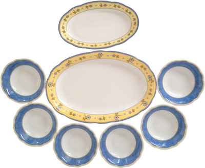 

Kahla Plate Bowl Plate Bowl Serving Set(Pack of 11)