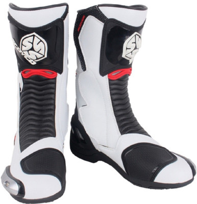 

Scoyco MR001 Bike Riding Long Shoes Color-White Riding Shoes For Men(White