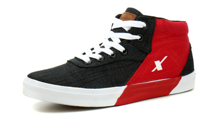 Sparx Sneakers For Men(Black, Red
