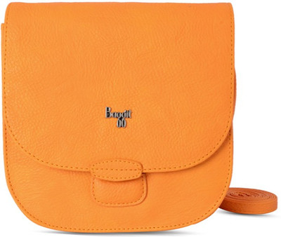 

Baggit Women Casual Yellow PU Sling Bag