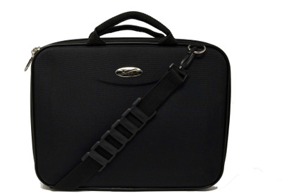 

Vision Men & Women Formal Black Polyester Sling Bag