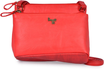 

Baggit Women Casual Red PU Sling Bag
