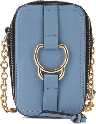 

Accessorize Women Casual Blue PU Sling Bag