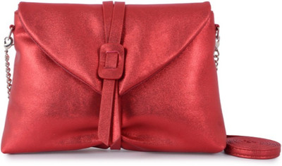 

Baggit Women Casual Red PU Sling Bag