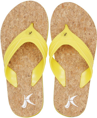 

Kraasa Foot Flip Flops, Yellow