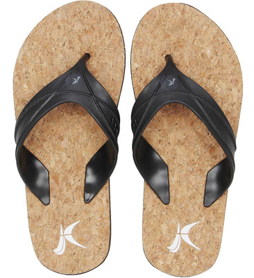 

Kraasa Foot Flip Flops, Black