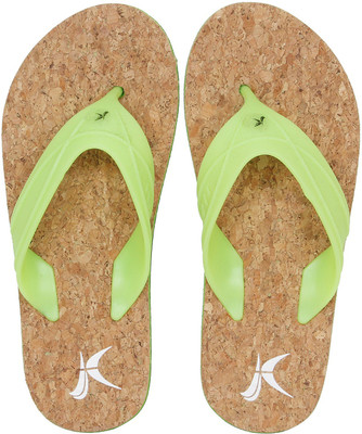 

Kraasa Foot Flip Flops, Green