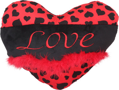 

Tickles Red Love Heart Cushion Valentine Day Gift - 30 cm(Red)