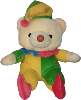 

kidoz kingdom SOFT STUFF TEDDY JOCKER - 30 cm(Multicolor)