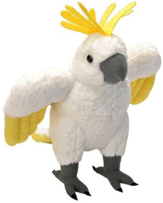

kidoz kingdom WILD REPUBLIC CK COCKATOO 12" - 12 inch(White)