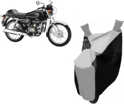 Auto Age Two Wheeler Cover for Hero(Splendor Pro Classic, Black)