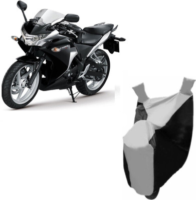 Auto Age Two Wheeler Cover for Honda(CBR 150R, Black)
