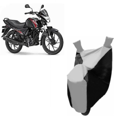Auto Age Two Wheeler Cover for Suzuki(Sling Shot Plus, Black)