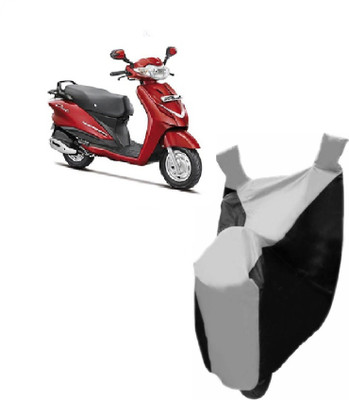 Auto Age Two Wheeler Cover for Hero(Duet, Black)