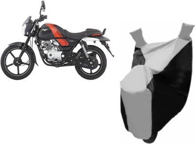 Auto Age Two Wheeler Cover for Bajaj(V 150, Black)