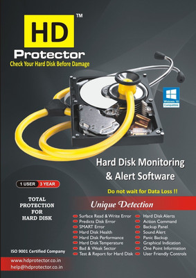 HD Protector Hard Disk Protector Software(3 Years, 1)