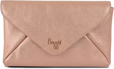 

Baggit Women Pink Artificial Leather Wrist Wallet(6 Card Slots), Rose