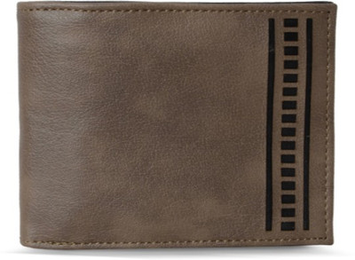 

Baggit Men Brown Artificial Leather Wallet(6 Card Slots), Smoke