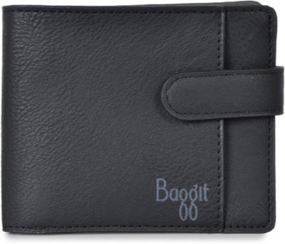 

Baggit Men Black Artificial Leather Wallet(6 Card Slots)