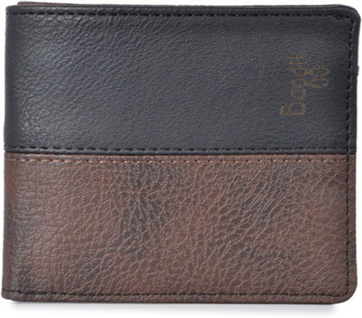 

Baggit Men Black Artificial Leather Wallet(6 Card Slots)